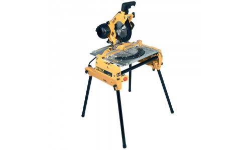 Комбинированная торцовочная-распиловочная пила DeWALT DW743N, 2000 Вт, 2850 об/мин