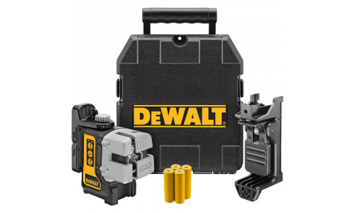 Самовыравнивающийся линейный КРАСНЫЙ лазерный уровень DeWALT DW089K