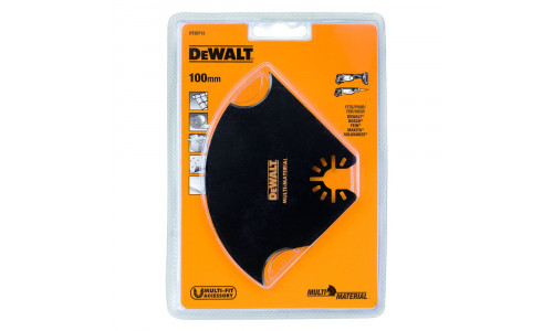 Насадка для мультитул нож DeWALT DT20712, Multi-Matherial по кровельным материалам ковролину картону линолеуму вспененным материалам