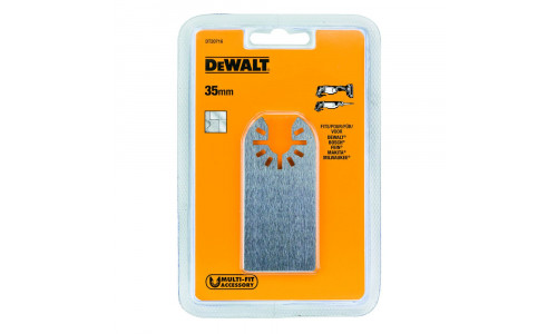 Насадка для мультитул гибкая - шпатель по клеям, лакам и герметикам DeWALT DT20716