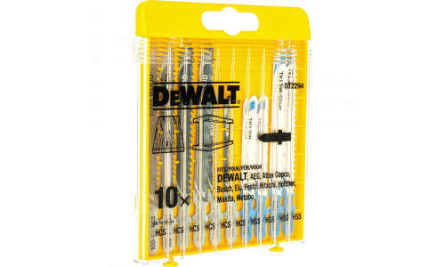 Пилки для лобзика по металлу/дереву DeWALT DT2294, 10 шт.