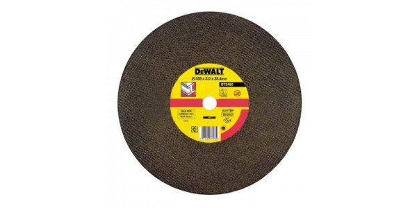 Круг отрезной DeWALT DT3450, по металлу, 355 x 25.4 x 3 мм