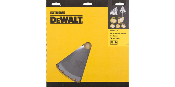 Пильный диск DeWALT EXTREME WORKSHOP DT4210, 305/30 мм.