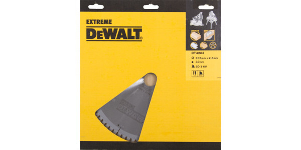 Пильный диск DeWALT EXTREME WORKSHOP DT4283, 305/30 мм.