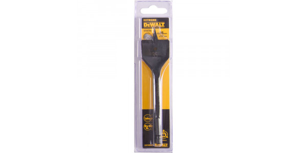 Сверло DeWALT EXTREME DT4776, по дереву перьевое IMPACT 1/4 дюйма 35 x 152 мм