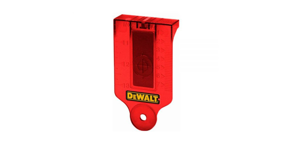 Мишень-лучеуловитель для красных лазерных уровней DeWALT DE0730