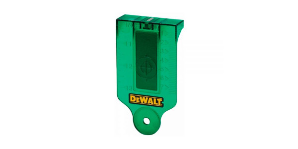 Мишень-лучеуловитель для зеленых лазерных уровней DeWALT DE0730G
