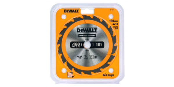 Пильный диск DeWALT CONSTRUCTION DT1931