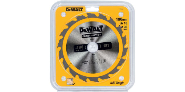 Пильный диск DeWALT CONSTRUCTION DT1943