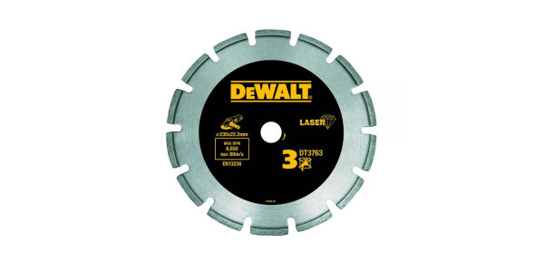 Алмазный круг сегментный по граниту DeWALT DT3763