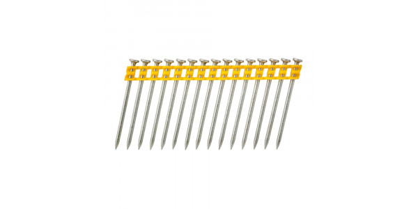 Гвозди DeWALT DCN8901050, для DCN890 по бетону, (Желтые) 2.6 x 50, оцинкованные, 510 шт./пачка