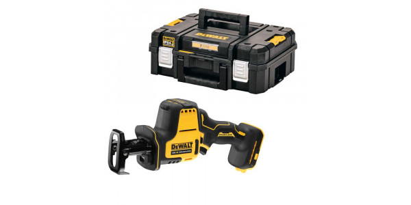 Аккумуляторная сабельная пила DeWALT DCS369NT, кейс, 18В, 16мм, без АКБ и ЗУ