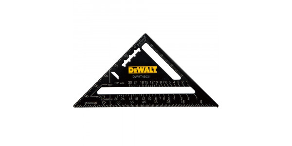Угольник кровельный DeWALT DWHT46031-0, 17.7 см.