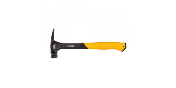Молоток DeWALT DWHT51004 одноэлементный с прямым гвоздодёром 567г.