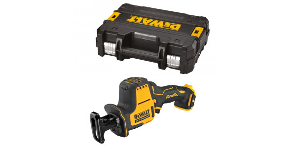 Аккумуляторная сабельная пила DeWALT DCS312NT, 12 В, 2800 ход/мин, без АКБ и ЗУ, в кейсе TSTAK