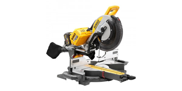 Аккумуляторная бесщеточная торцовочная пила DEWALT FLEXVOLT, 2x54 В, 305 мм, 3800 об/мин, с 2 АКБ 6 Ач и ЗУ, DHS780T2A