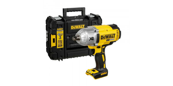 Аккумуляторный гайковерт DEWALT DCF899NT, 18 В, 950 Нм, 2400 уд/мин, без АКБ и ЗУ, в кейсе TSTAK (DCF899NT-XJ)