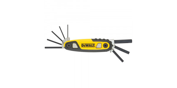 Набор шестигранных ключей DEWALT DWHT0-70263, 1.5-8 мм, 8 шт.