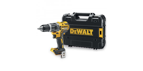 Аккумуляторная бесщеточная ударная дрель-шуруповерт DeWALT, 18 В, 2000 об/мин, 34000 уд/мин, без АКБ и ЗУ, в кейсе TSTAK, DCD796NT (Уценка)