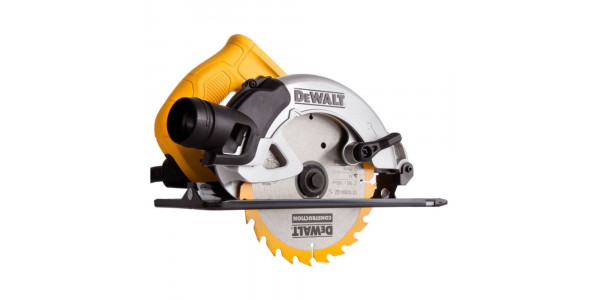 Дисковая ручная пила DeWALT, 1200 Вт, 165 мм, 5500 об/мин, DWE550