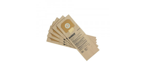 Мешки бумажные DeWALT DWV9401, для пылесосов DWV900/DWV901/DWV902