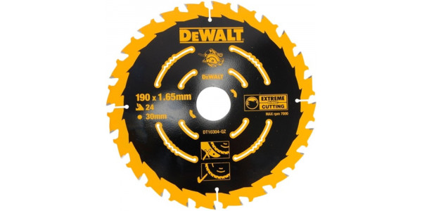 Пильный диск DeWALT EXTREME DT10304, 190/30 мм.