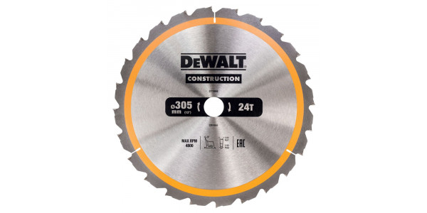 Пильный диск DeWALT CONSTRUCTION DT1958, 305/30 мм.