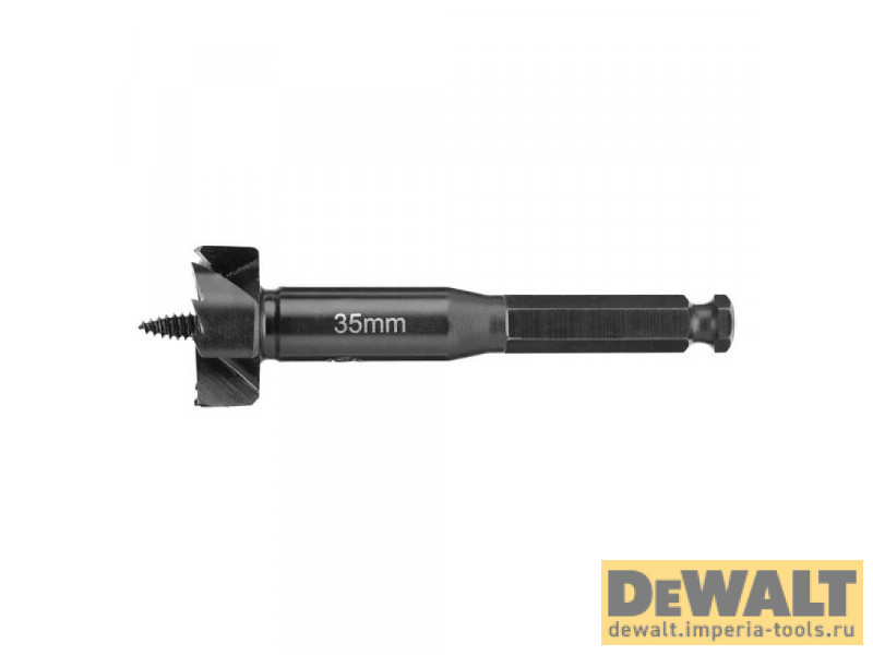 Сверло Форстнера по дереву 35 мм, DeWALT DT4578