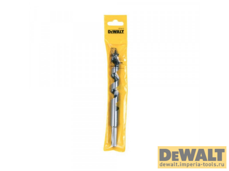 Шнековое сверло по дереву 18х200х100 мм, DeWALT DT4612