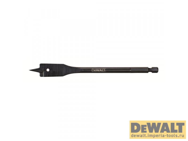 Сверло DeWALT EXTREME DT4763, по дереву перьевое IMPACT 1/4 дюйма 12 x 152 мм Сверло DeWALT EXTREME DT4763, по дереву перьевое IMPACT 1/4 дюйма 12 x 152 мм