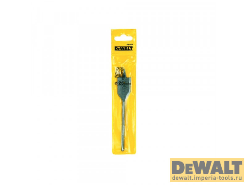 Сверло перьевое по дереву DeWALT DT4825, 25x150 мм