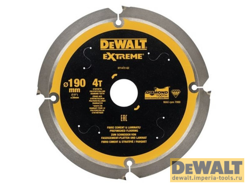 Универсальный пильный диск DeWALT DT1472