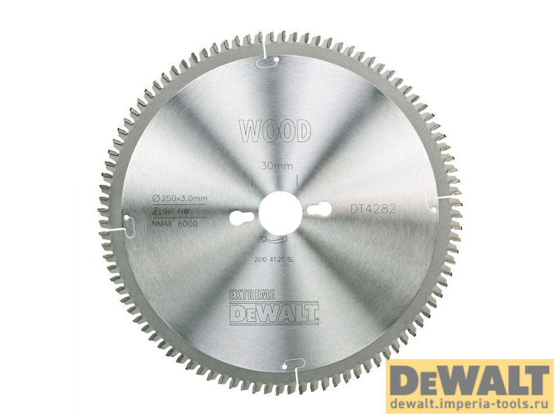Пильный диск DEWALT EXTREME WORKSHOP DT4282, 250/30 мм.