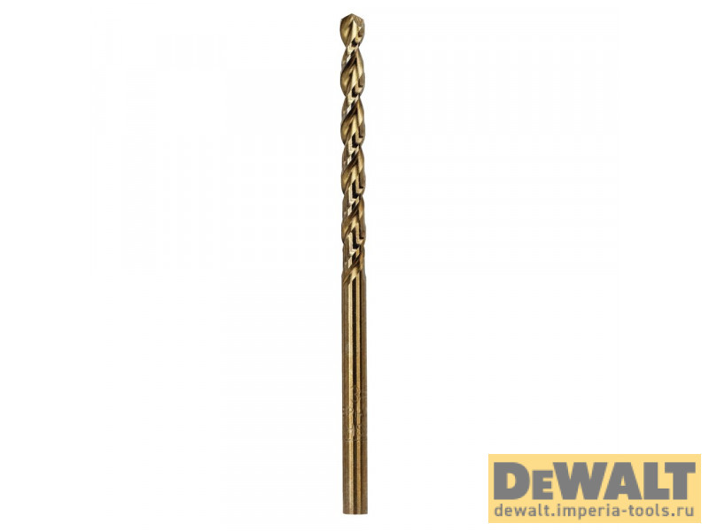 Сверло DeWALT DT4905, по металлу COBALT 5%, 4.5 x 80 x 46 мм Сверло DeWALT DT4905, по металлу COBALT 5%, 4.5 x 80 x 46 мм