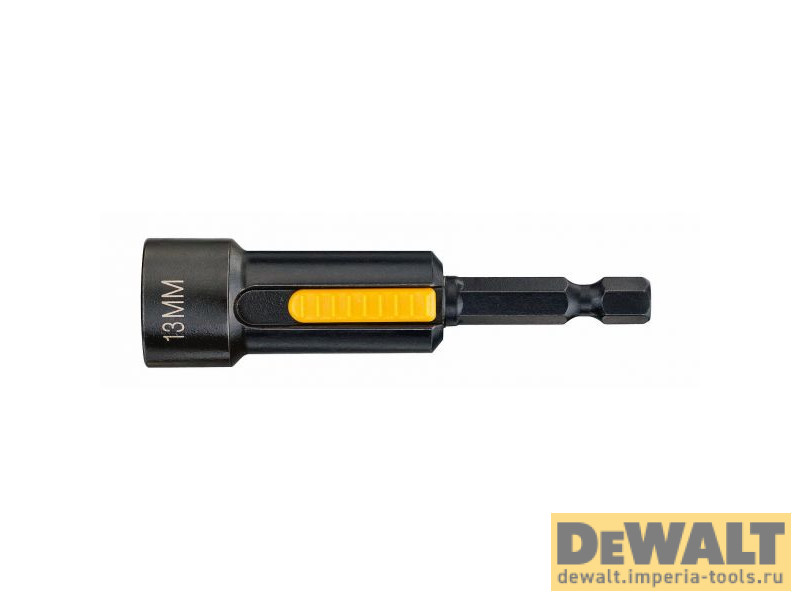 Торцевой ключ DEWALT IMPACT DT7450, 13 мм, магнитный Easy Clean