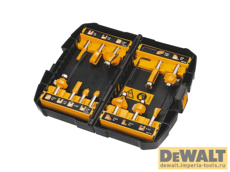 Набор фрез DeWALT DT90016 Набор фрез DeWALT DT90016