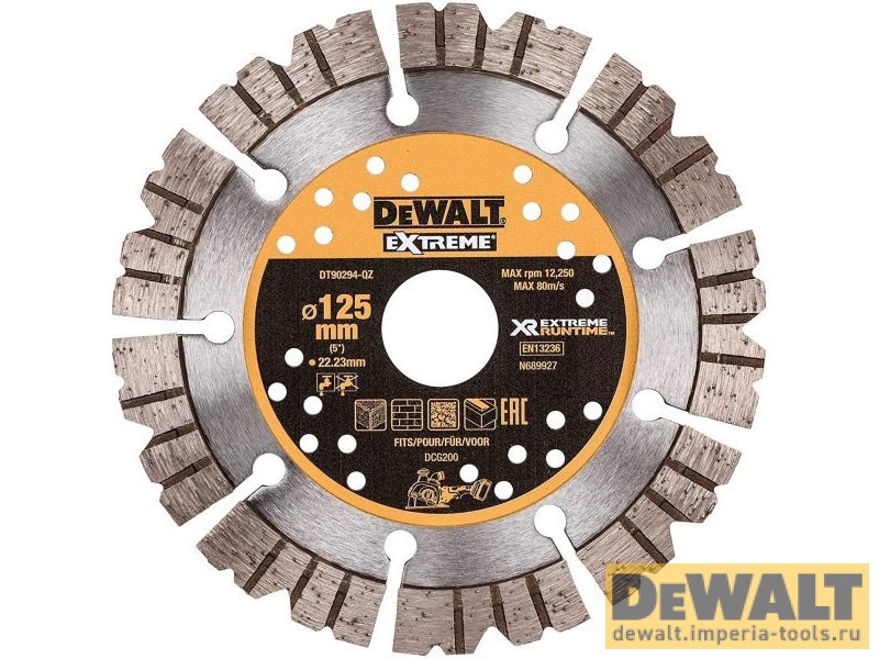 Алмазный диск отрезной DeWALT DT90294