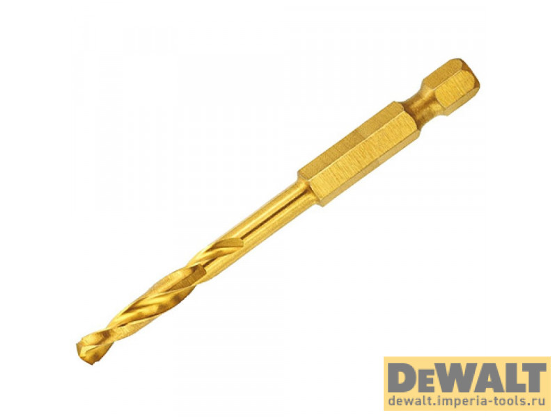 Сверло DeWALT DT50009 по металлу Impact TITANIUM Drill Bit 6 мм Сверло DeWALT DT50009 по металлу Impact TITANIUM Drill Bit 6 мм