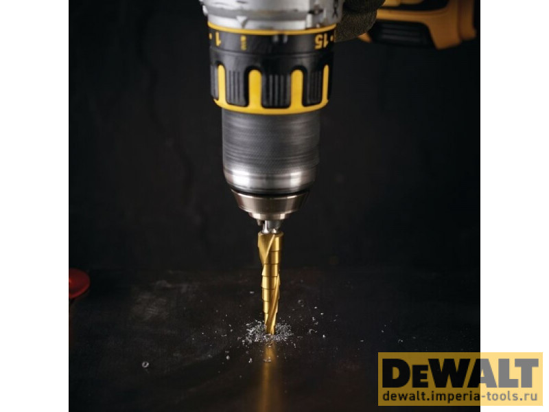 Сверло ступенчатое DeWALT EXTREME IMPACT DT5027, 6-18 мм