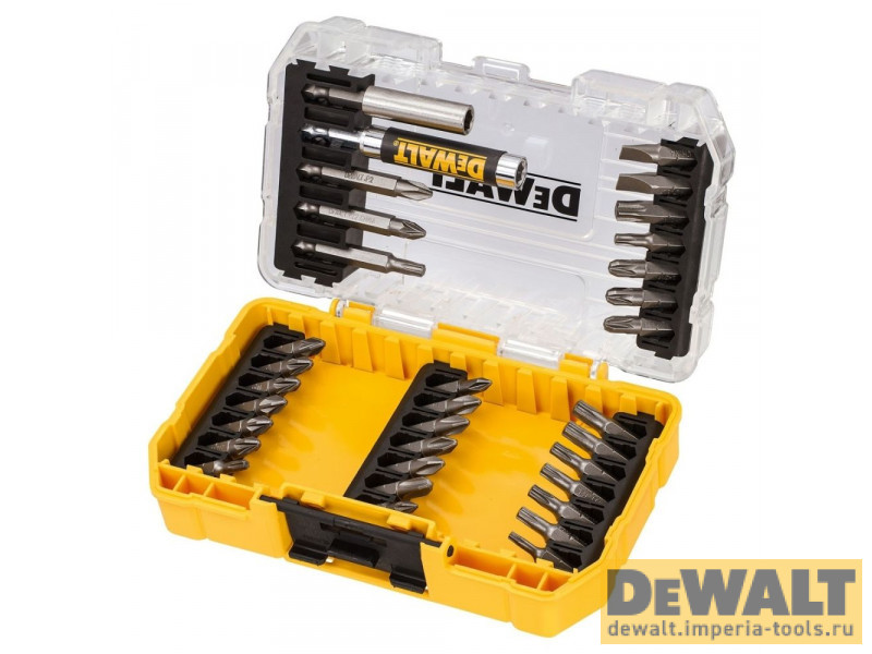 Набор насадок и бит (33 шт.) DeWALT DT70709 Набор насадок и бит (33 шт.) DeWALT DT70709