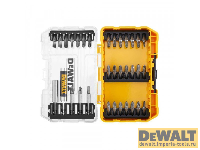 Набор насадок и бит (33 шт.) DeWALT DT70709 Набор насадок и бит (33 шт.) DeWALT DT70709