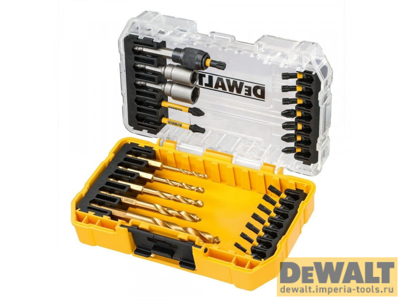 Набор сверл и бит (25 шт.) FLEXTORQ DeWALT DT70735T Набор сверл и бит (25 шт.) FLEXTORQ DeWALT DT70735T