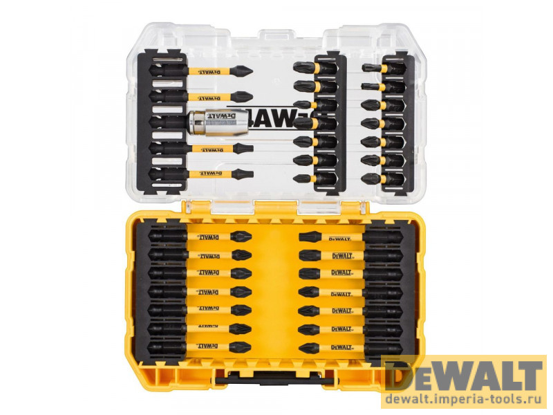 Набор бит и насадок FLEXTORQ DeWALT DT70746T, 34шт Набор бит и насадок FLEXTORQ DeWALT DT70746T, 34шт