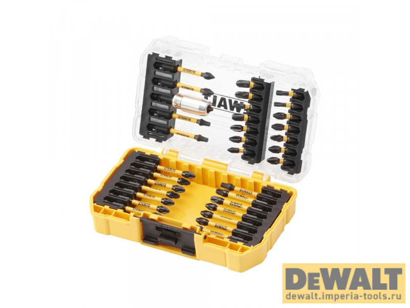 Набор бит и насадок FLEXTORQ DeWALT DT70746T, 34шт Набор бит и насадок FLEXTORQ DeWALT DT70746T, 34шт