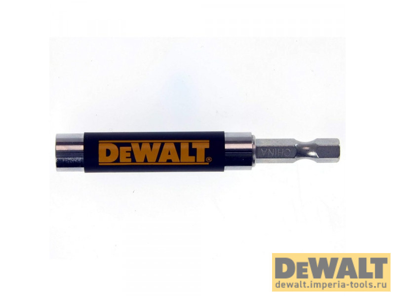 Держатель DeWALT DT7701, 1/4 дюйма магнитный с направл. 80 мм Держатель DeWALT DT7701, 1/4 дюйма магнитный с направл. 80 мм