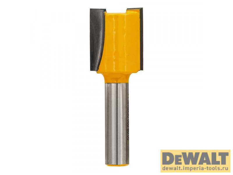 Фреза пазовая DeWALT DT90009 Z2 HM 8мм, d18мм, рабочая длина 20/общая длина 52 мм Фреза пазовая DeWALT DT90009 Z2 HM 8мм, d18мм, рабочая длина 20/общая длина 52 мм