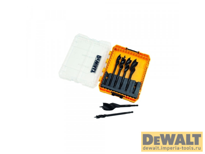 Набор сверл по дереву DeWALT Extreme Impact DT90238, 6 шт. 152 мм