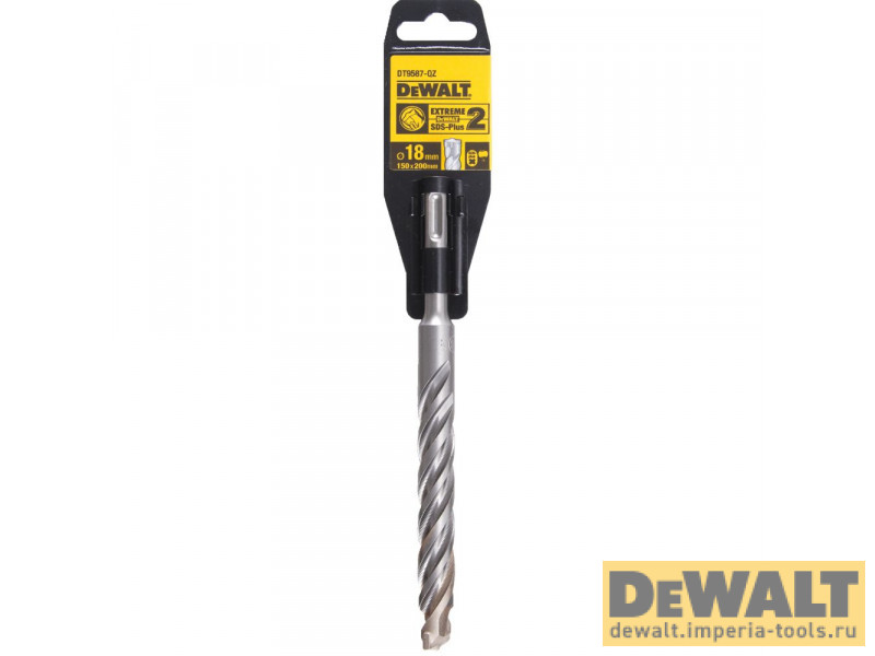 Бур DeWALT EXTREME DT9587, SDS-Plus, 18 x 200 x 150 Бур DeWALT EXTREME DT9587, SDS-Plus, 18 x 200 x 150