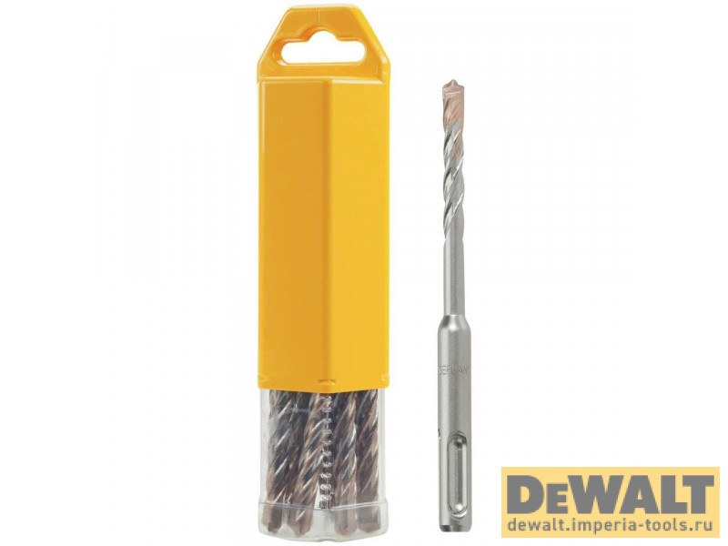 Бур DeWALT EXTREME DT9812, SDS-Plus, 6 x 110 x 50, 10 шт.