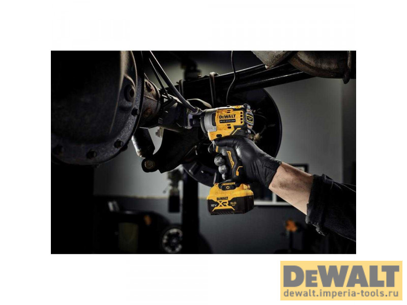 Импульсный гайковерт DeWALT DCF901P1 XTREME Subcompact, 5 Ач, 12В Импульсный гайковерт DeWALT DCF901P1 XTREME Subcompact, 5 Ач, 12В